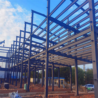 Industry Steel Structure Hangar Frame Prefab Steel Fabrication Workshop