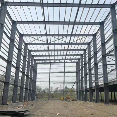Portal Steel Frame Industrial Steel Structure Workshop Building Bending ISO9001