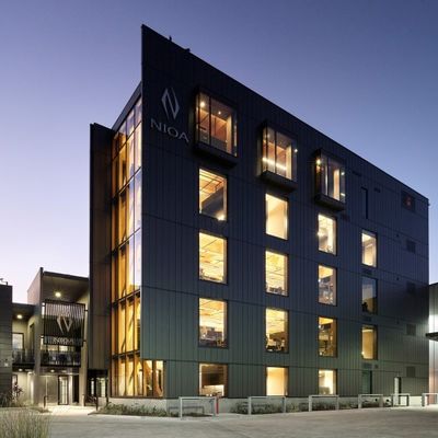 Multi Storey Prefabricated Steel Frame Building For Commercial Office