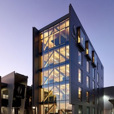 Multi Storey Prefabricated Steel Frame Building For Commercial Office