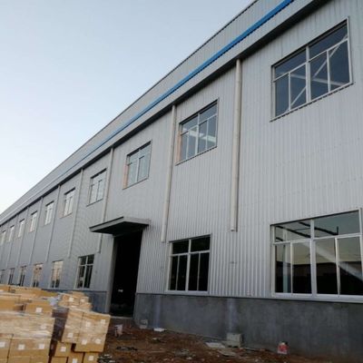 Large Span Metal Building Industrial Steel Structure Warehouse Design