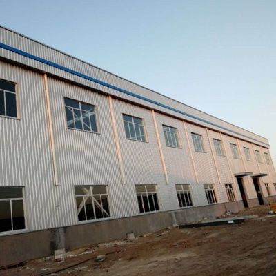 Large Span Metal Building Industrial Steel Structure Warehouse Design