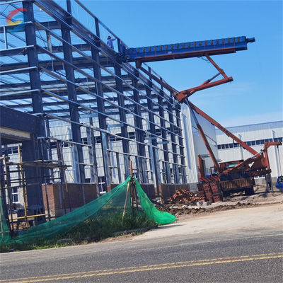 Steel Structure with Aluminum and KFC Door and Aluminum Windows and PVC Door