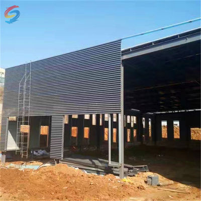 Hot Rolled/Welded H-Section Steel Commercial Steel Frame Building for workshop