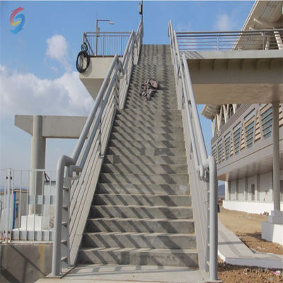 Steel-Framed Building With Hot Rolled/Welded H-Section Steel For Subway Station