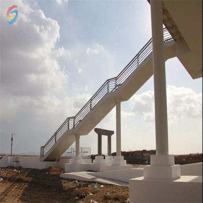 Steel-Framed Building With Hot Rolled/Welded H-Section Steel For Subway Station
