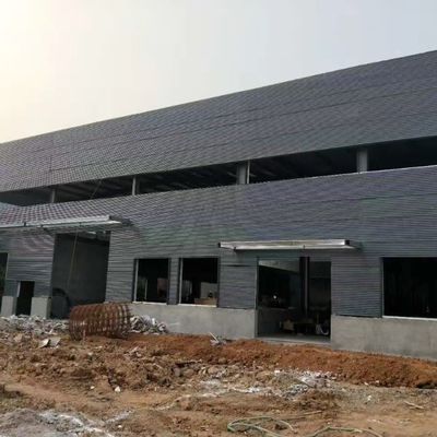 Premium Light Metal Sloping Roof Steel Structure Building Workshop