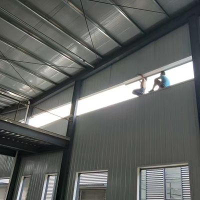 Premium Light Metal Sloping Roof Steel Structure Building Workshop