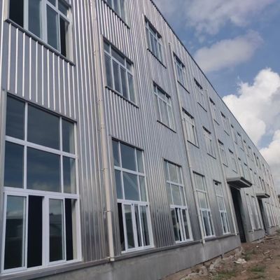 Easily Assembled Waterproof Prefab Building Steel Structure Warehouse