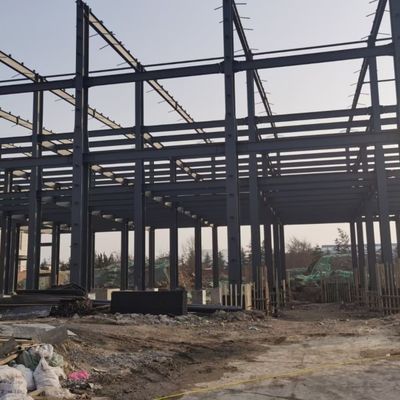 Prefabricated Wide Span Light Steel Industrial Building Steel Structure Warehouse