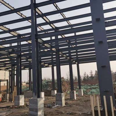 Prefabricated Wide Span Light Steel Industrial Building Steel Structure Warehouse