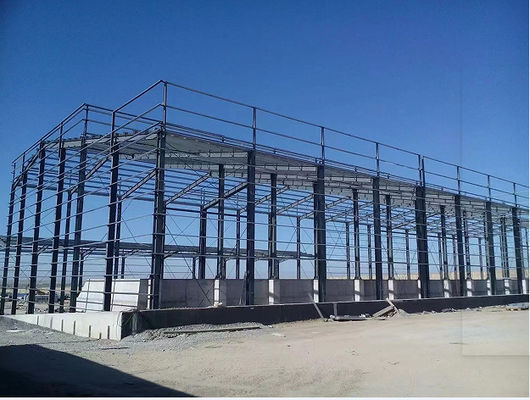Hot Rolled / Welded H Section Steel Column For Metal Warehouse Construction Materials
