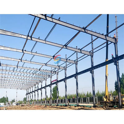 Easy Install Steel Structure Warehouse For Industrial Construction With Aluminum Windows