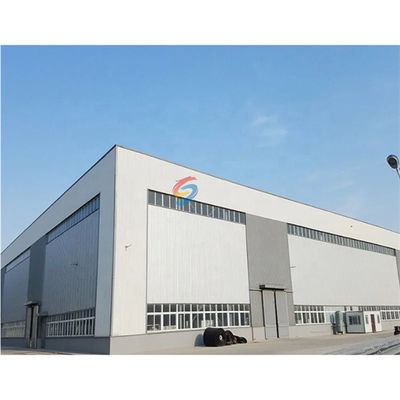 Customized Crane Steel Structure Warehouse With Hot Rolled/Welded H Section Steel Beam