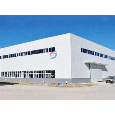 Customized Crane Steel Structure Warehouse With Hot Rolled/Welded H Section Steel Beam