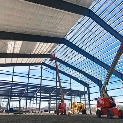 Q355B/ Q235B Steel Metal Warehouse Featuring Hot Rolled H Section Columns