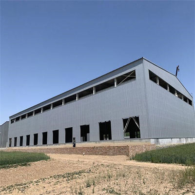 Q355B/ Q235B Steel Metal Warehouse Featuring Hot Rolled H Section Columns