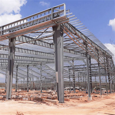 AutoCAD Designed Prefabricated Metal Warehouse For Optimal Storage Solutions