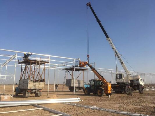 Agricultural planting use, Wannuo sightseeing glass greenhouse