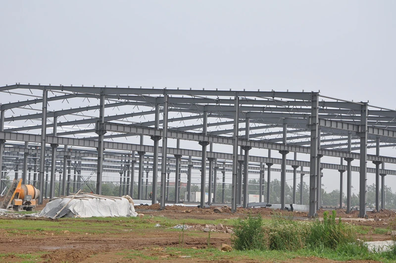 H Section Steel Structure Building Workshop Customized Dimension 0