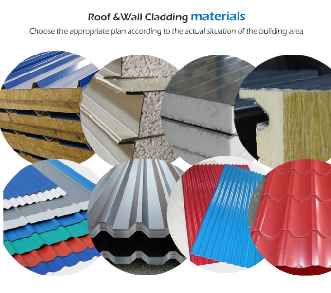 Grid Prefab Steel Structure Commercial Warehouse Lightweight 4