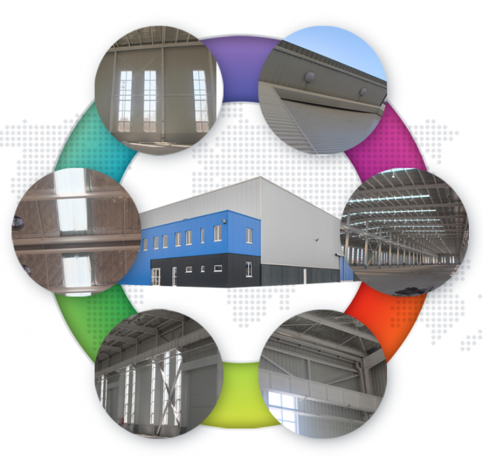 Steel Metal Structure Building Shed Residential Garage Workshop 0