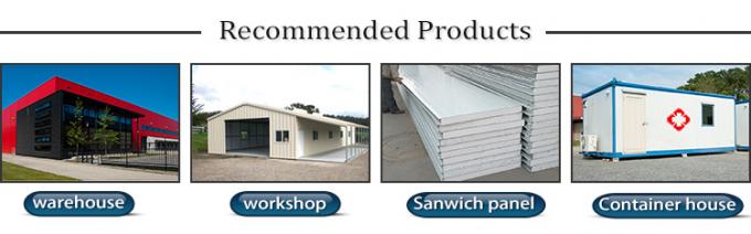 Steel Structure Workshop Industry Building H Type Column C Type Purlin 3