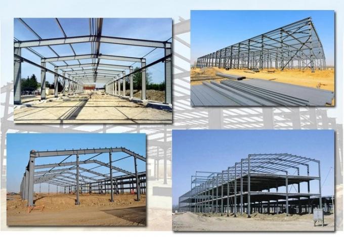 Indoor Stadium Light Steel Structure Warehouse Fabrication Customized 2