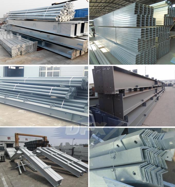 Stable Grid Steel Structure Workshop Prefabricated Building CE 3