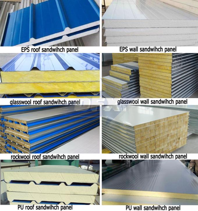Stable Grid Steel Structure Workshop Prefabricated Building CE 4