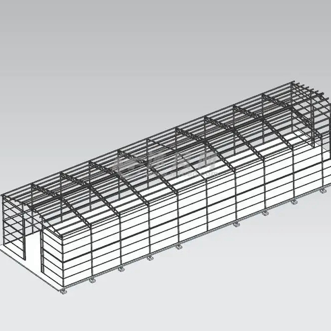 Steel Structure Workshop Prefabricated Light Steel Structure Warehouse Building 6