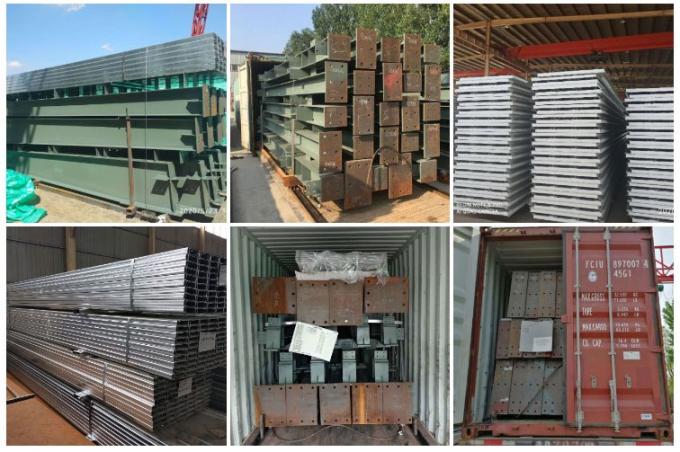 40*100 Grid Steel Structure Building Warehouse Low Cost Advantages 6