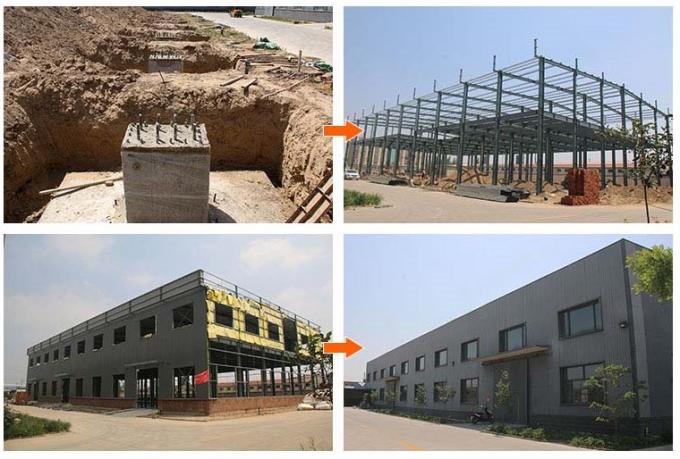 40*100 Grid Steel Structure Building Warehouse Low Cost Advantages 7