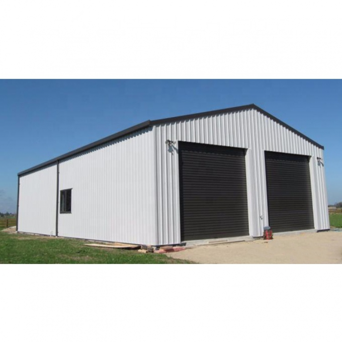 Waterproof Prefabricated Warehouse Steel Structure Building Workshop 4