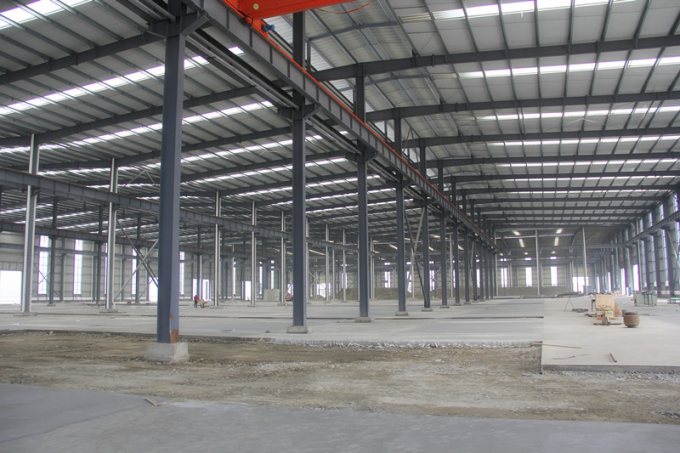 Waterproof Prefabricated Warehouse Steel Structure Building Workshop 5