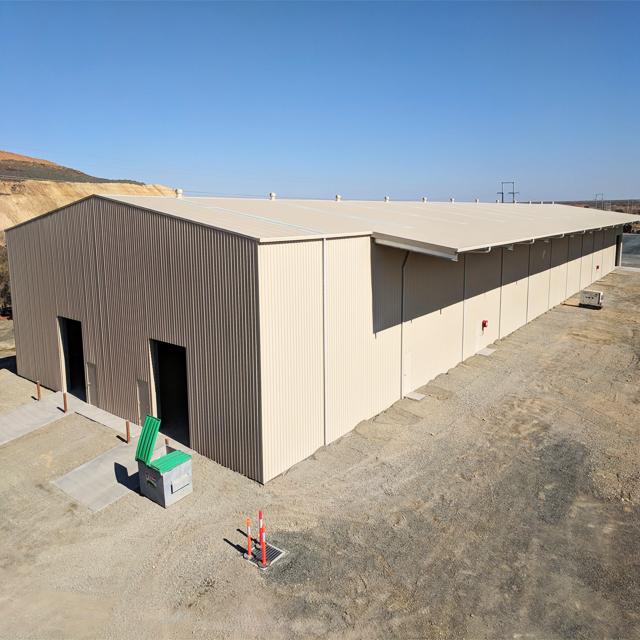Waterproof Prefabricated Warehouse Steel Structure Building Workshop 7