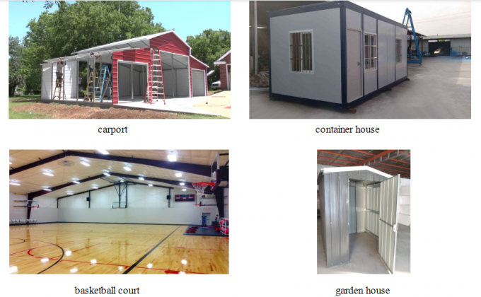 Waterproof Prefabricated Warehouse Steel Structure Building Workshop 10