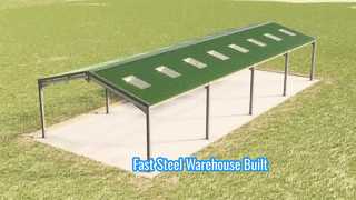 Steel structure production warehouse